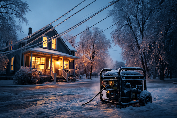 Blackouts Ice Storms and CO